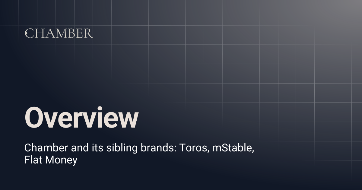 Overview | Chamber Docs
