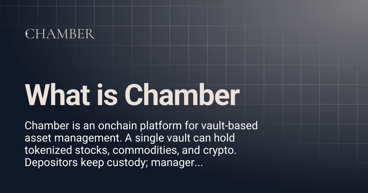 What is Chamber | Chamber Docs