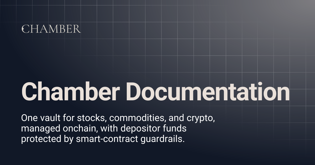 Chamber Documentation | Chamber Docs